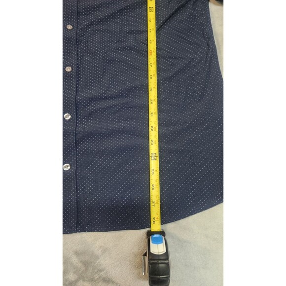 NWT Flag & Anthem Men's Large Navy SS Commuter Shirt - Picture 8 of 9